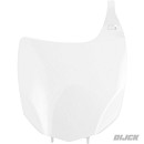 UFO Front number Plate KXF250/450 09-12 WHITE