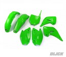 UFO Plastic Kit KX125/250 03-08 GREEN