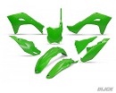 UFO Plastic Kit KXF250 25-26 / KXF450 24-26 OEM / GREEN
