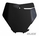 UFO Front Number Plate SX/F 19-22 BLACK