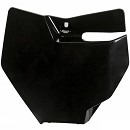 UFO Front Numberplate SX85 18-24 / MC85 21-24  BLACK