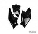 UFO Side Panels  SX125/150 16-18 / SX250 17-19 / SXF250/350/450 16-18 / EXC/EXC-F 125-500 17-19 BLACK