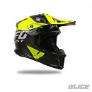 UFO Intrepid Helmet Black Yellow Size M