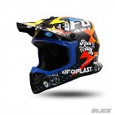UFO KIDS Helmet Korey Yellow & Blue Kids S