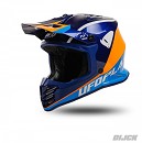 UFO KIDS Helmet Korey Blue & Orange Size Kids M