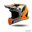 UFO KIDS Helmet Korey Grey & Orange Size Kids M