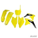 UFO Plastic Kit SUZUKI RMZ250 10-18 YELLOW