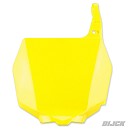 UFO Numberplate RM125/250 01-11 / RMZ250 07-09 / RMZ450 05-07 YELLOW