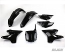 UFO OEM Plastic Kit YZ125/250 15-21
- Side Panels Black
- Radiator Scoops Black
- Front Fender Black
- Rear Fender Black
- Front number Plate Black