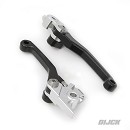 DIJCK Flexible Leverset BREMBO Brake SX125 14-15 / SX150 14-15 / EXC125 14-16 /  EXC200 14-15 / TC125/250 14-17 / TE125 14-19 / TE250 /300 17-19 / FC250/350/450 16-19 / FE250/350/501 17-19 BLACK