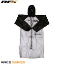 RFX Race Rain Coat Long Clear/Black Size Adult