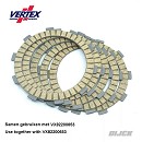 VERTEX Friction Plate Set YZF450 14-22 / XXF450 22-24 (5pcs.)