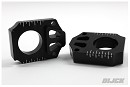 WORKS CONNECTION Axle Blocks YZF250 12-18 / YZF450 10-18 BLACK