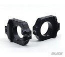 WORKS CONNECTION Axle Blocks YZF250 12-26 / YZF450 10-26 BLACK