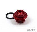 WORKS CONNection Oil filler Plug YZ125/250 / YZF250/450 RED