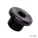 WORKS CONNECTION Radiator Plug CRF250/450 13-26 / KXF250/450 17-26 BLACK