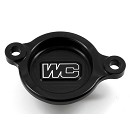 WORKS CONNECTION Oilfilter Cover CRF250 18-26 BLACK