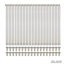 CC Spokeset + Nippels Rear KTM EXC 09-26 18x36 SILVER