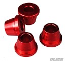 SCAR Rubber Killer Set HONDA CR125/250 00-08 / CRF250/450 02-25 RED